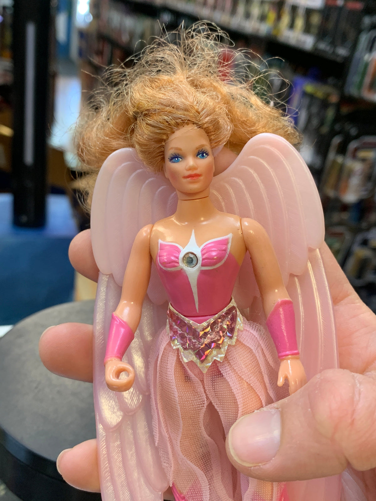 Queen Angela with Wings (Vintage She-Ra, Mattel) Loose product image 7, provided for visual reference and product detail