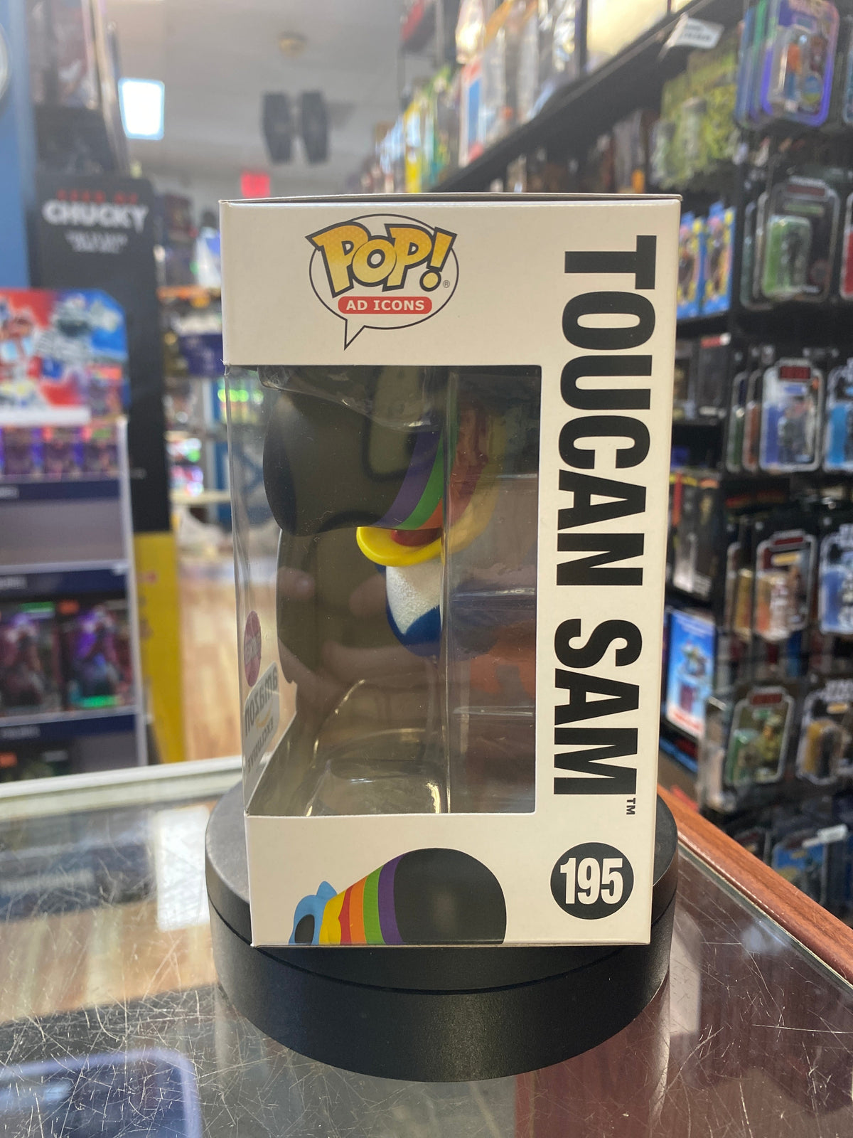 Toucan Sam #195 (Funko Pop, Froot Loops) product image 4, provided for visual reference and product detail review