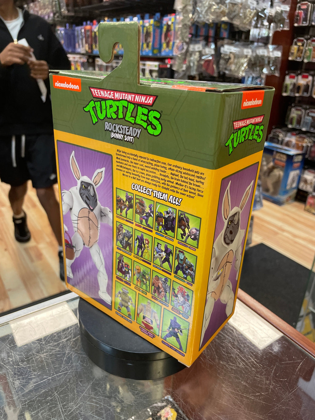 Rocksteady Bunny Suit (TMNT Teenage Ninja Turtles, Neca) SEALED product image 3, provided for visual reference and product