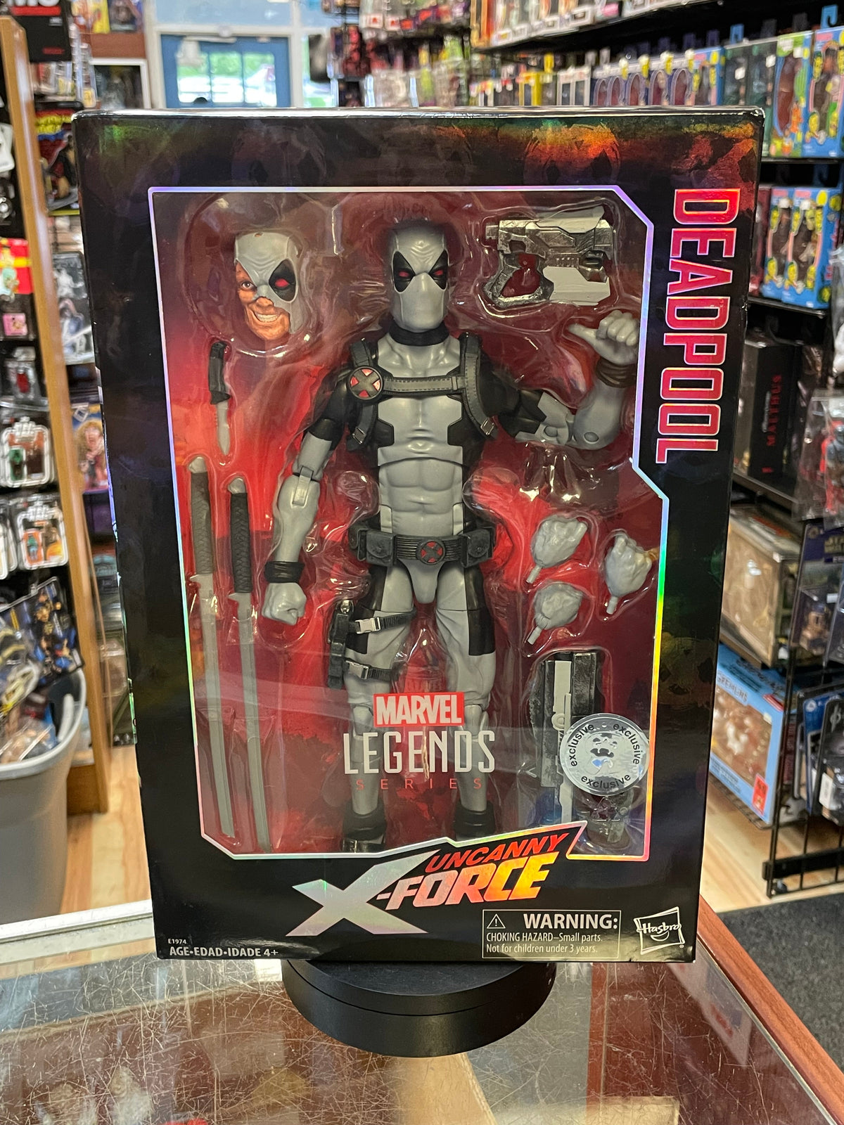 X-Force Deadpool -Deluxe- (Marvel Legends, Hasbro) **SEALED** product image 1, provided for visual reference and product