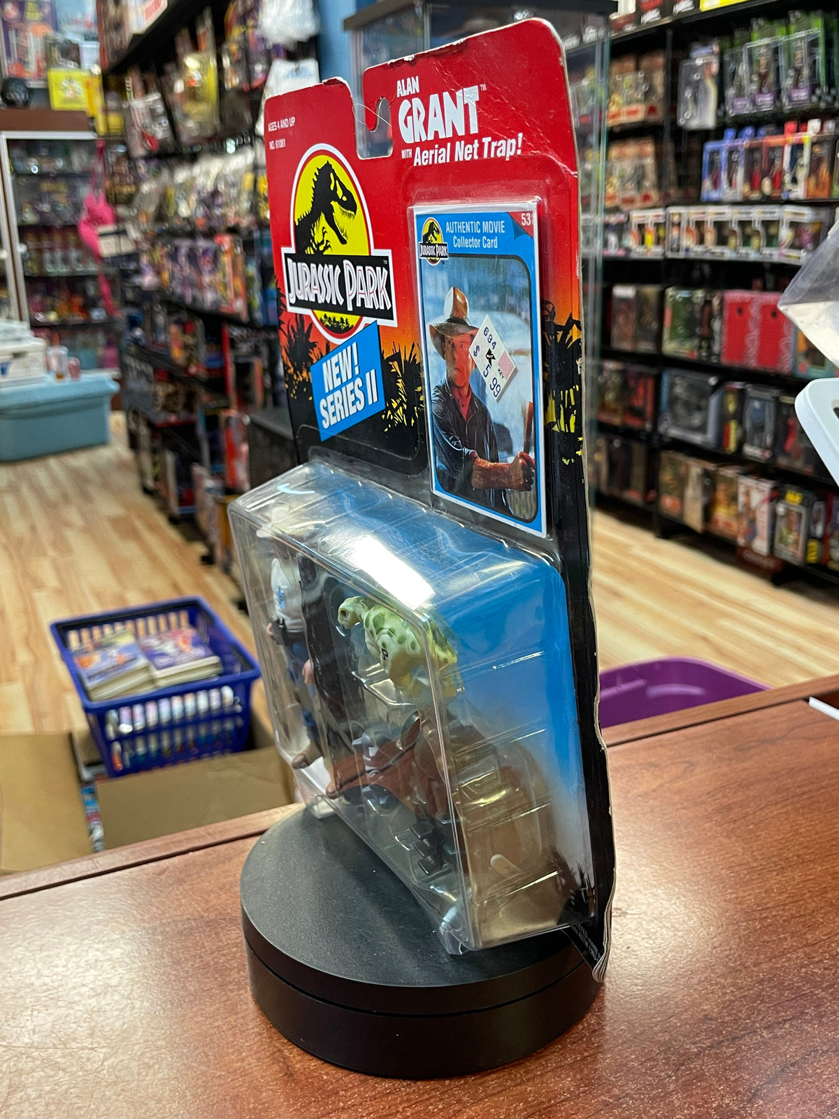 Alan Grant (Vintage Jurassic Park, Kenner) ** SEALED** product image 4, provided for visual reference and product detail