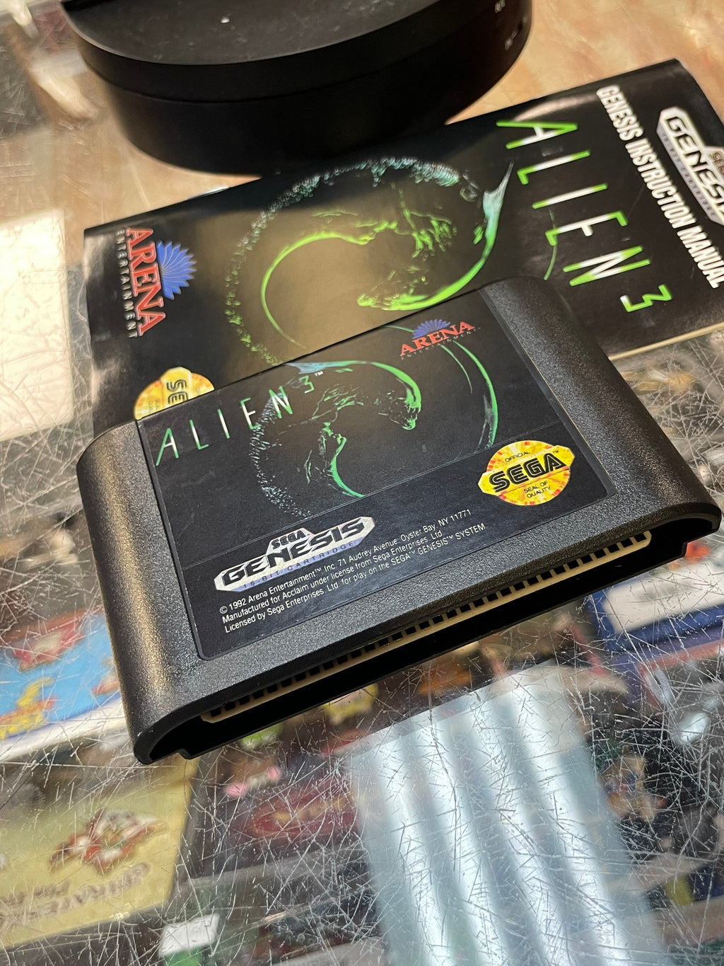 Alien 3 (Sega Genesis, Vintage Video Games) COMPLETE product image 6, provided for visual reference and product detail review