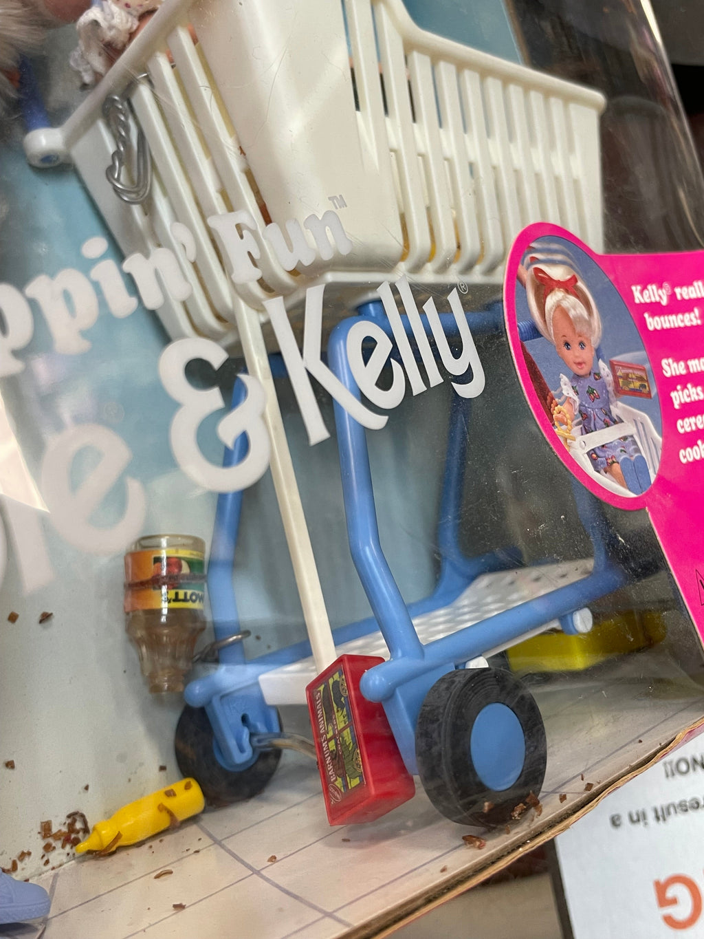 Shoppin Fun Barbie & Kelly #15756 (Vintage Barbie, Mattel) **SEALED** product image 11, provided for visual reference and