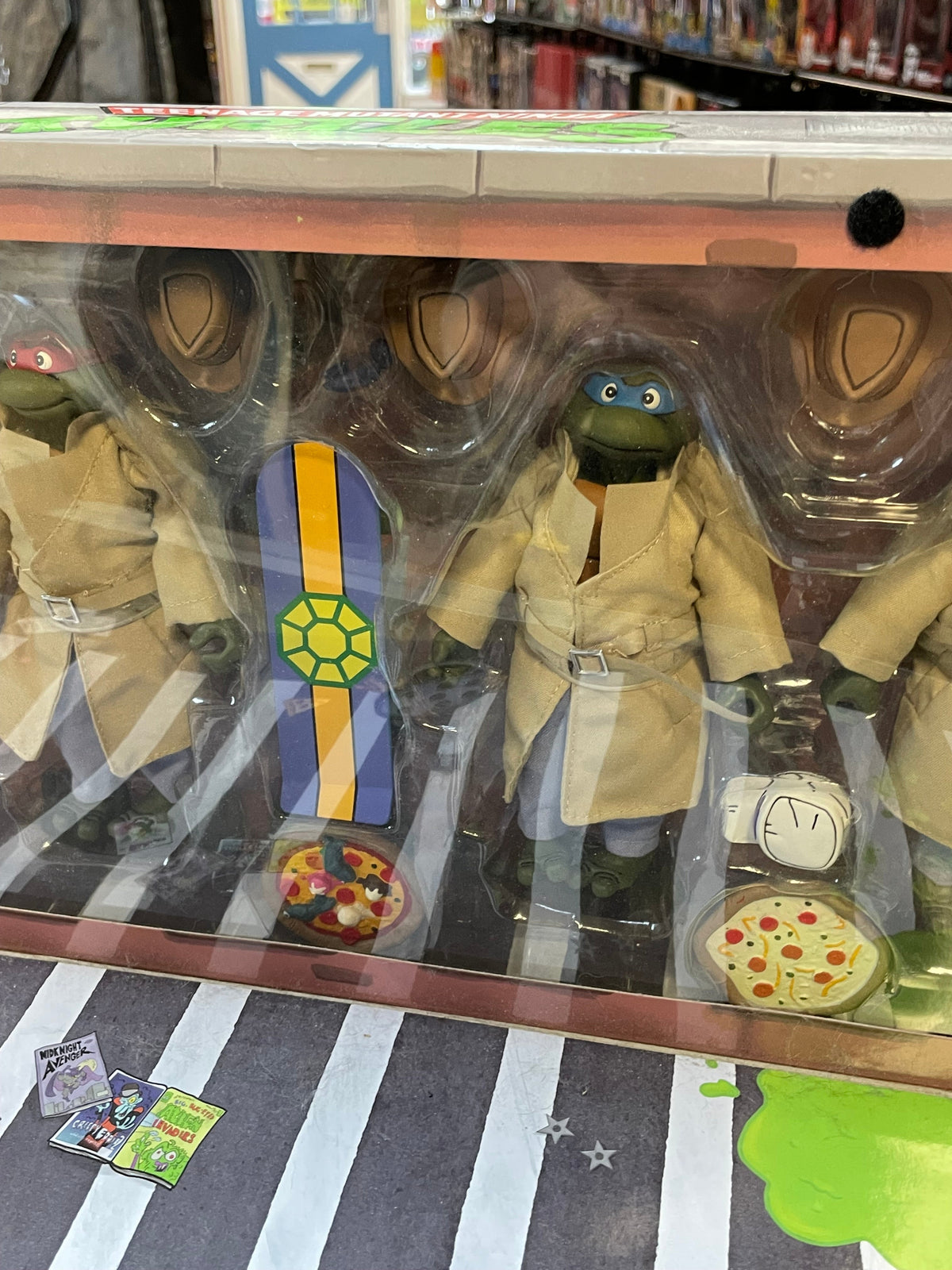 Turtles in Disguise (TMNT Ninja Turtles, NECA) **SEALED** product image 3, provided for visual reference and product detail
