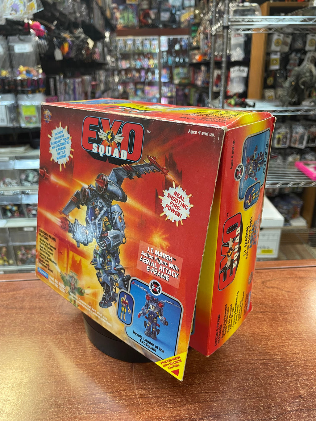 JT Marsh Aerial Attack E-Frame (Vintage Exo Squad, Playmates) **SEALED** product image 5, provided for visual reference and