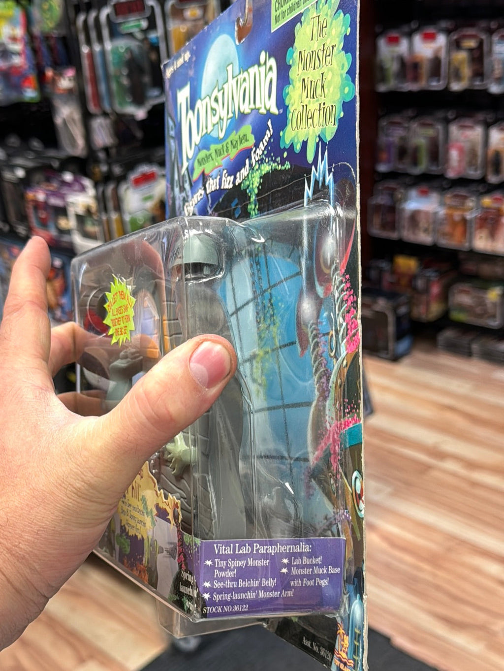 Spinal Tap Phil (Vintage Toonsylvania, Toy Island) SEALED product image 21, provided for visual reference and product detail