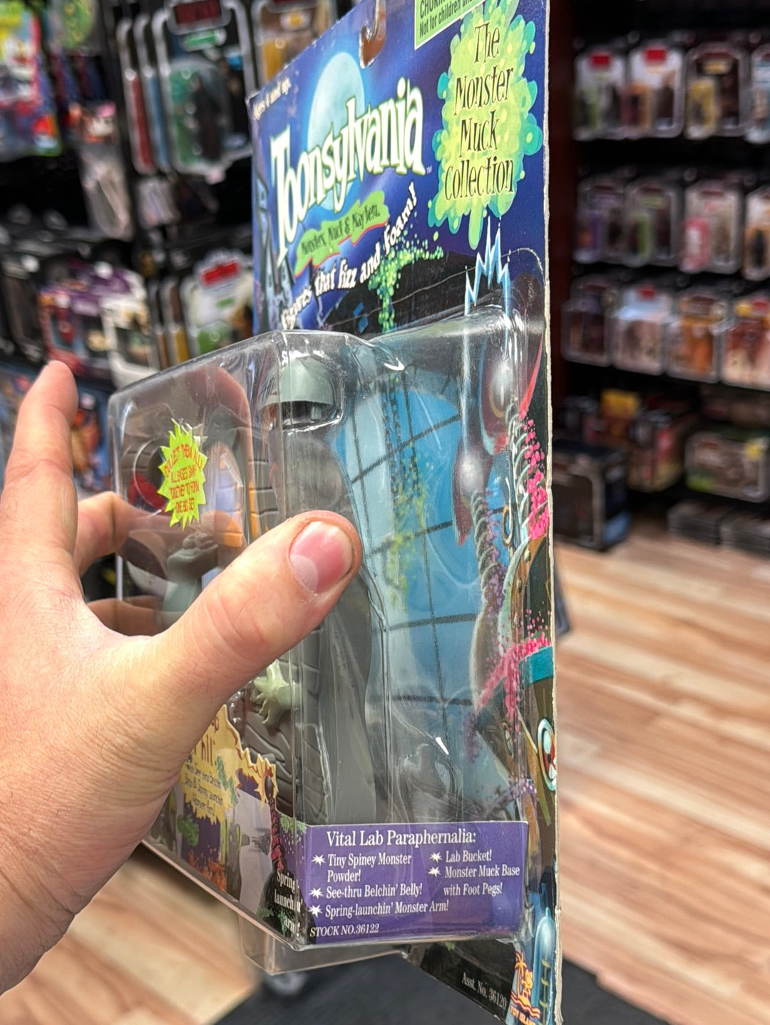 Spinal Tap Phil (Vintage Toonsylvania, Toy Island) SEALED product image 21, provided for visual reference and product detail