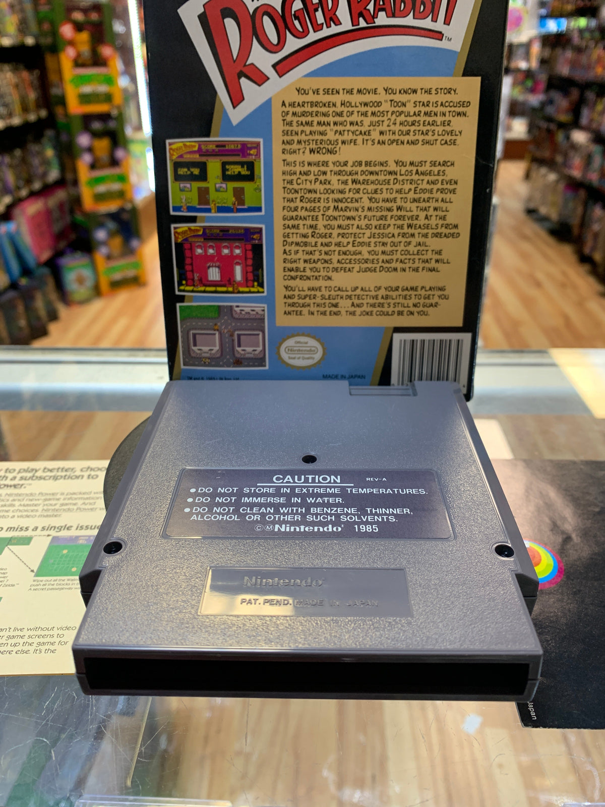 Who Framed Roger Rabbit(NES Nintendo, Video Game) **TESTED/COMPLETE** product image 4, provided for visual reference and