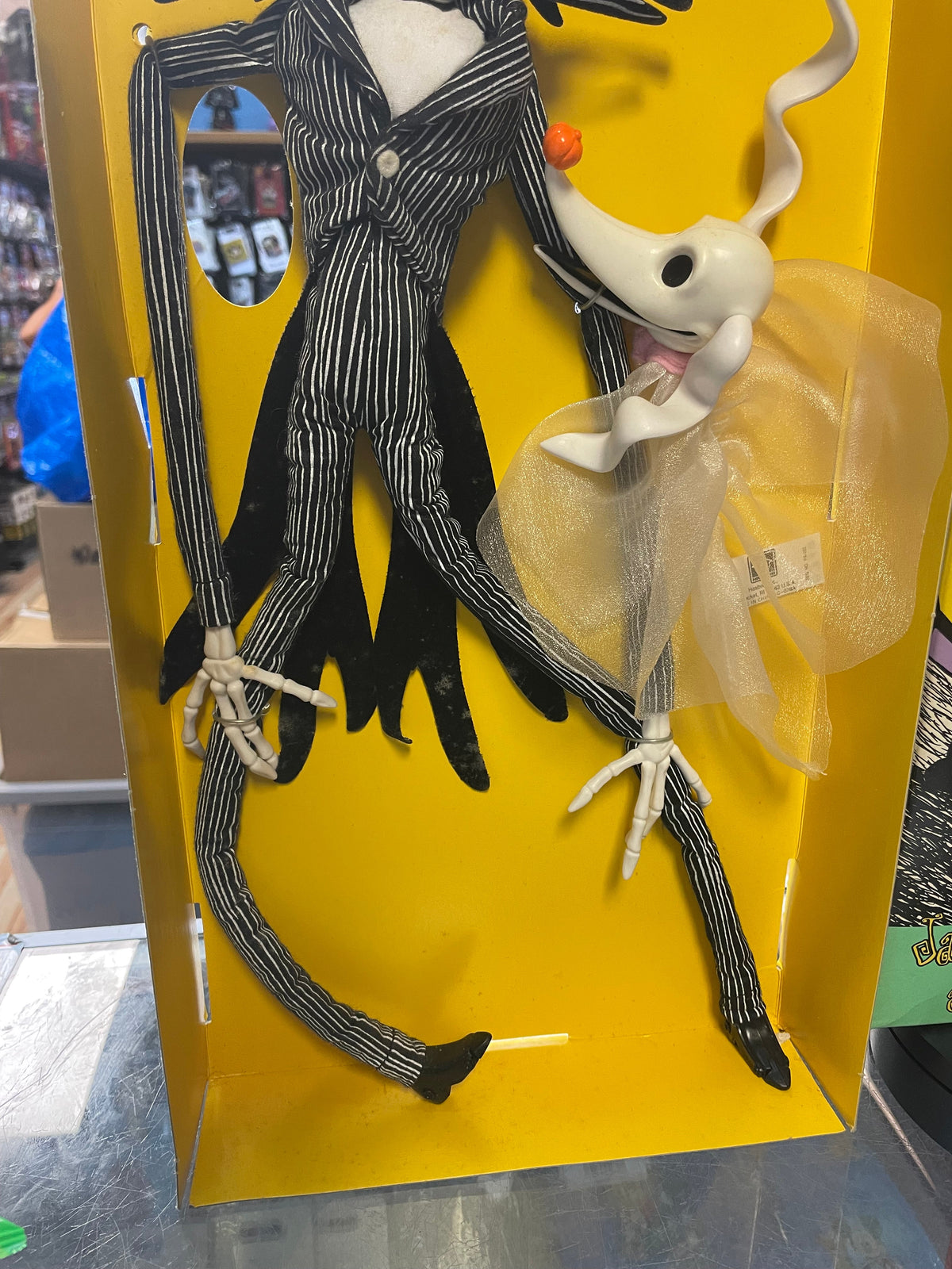 Talking Jack Skellington with Zero (Vintage Nightmare Before Christmas, Hasbro) **SEALED** (Copy) product image 4, provided