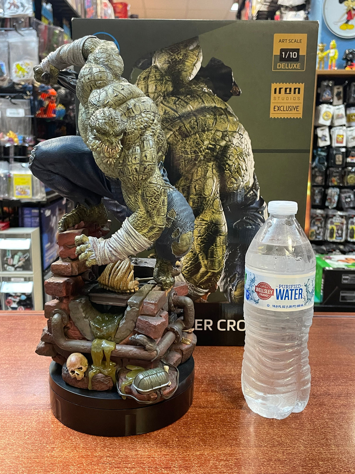 Killer Croc BDS Art Scale 1/10 (DC Comics, Iron Studios) COMPLETE product image 22, provided for visual reference and