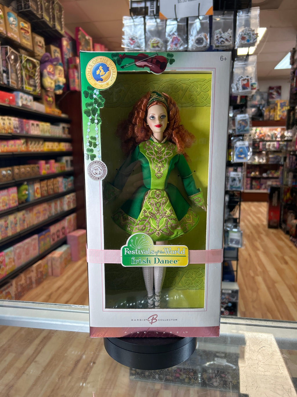 Irish Dance Barbie #K7920 (Barbie, Mattel) **SEALED** product image 1, provided for visual reference and product detail