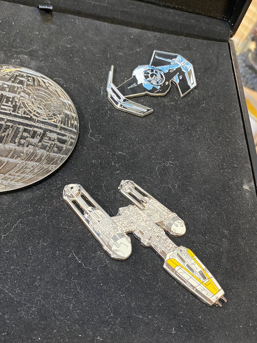 Star Wars Weekend 2007 DeathStar Set (Disney, Pin Traders) LE 500 product image 8, provided for visual reference and product