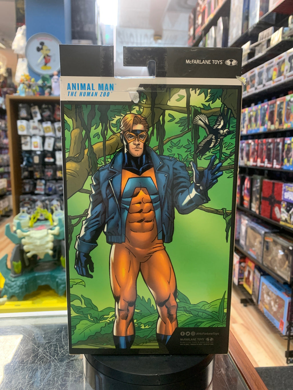 Animal Man -Gold Label- (DC Multiverse, McFarlane) **SEALED** product image 4, provided for visual reference and product