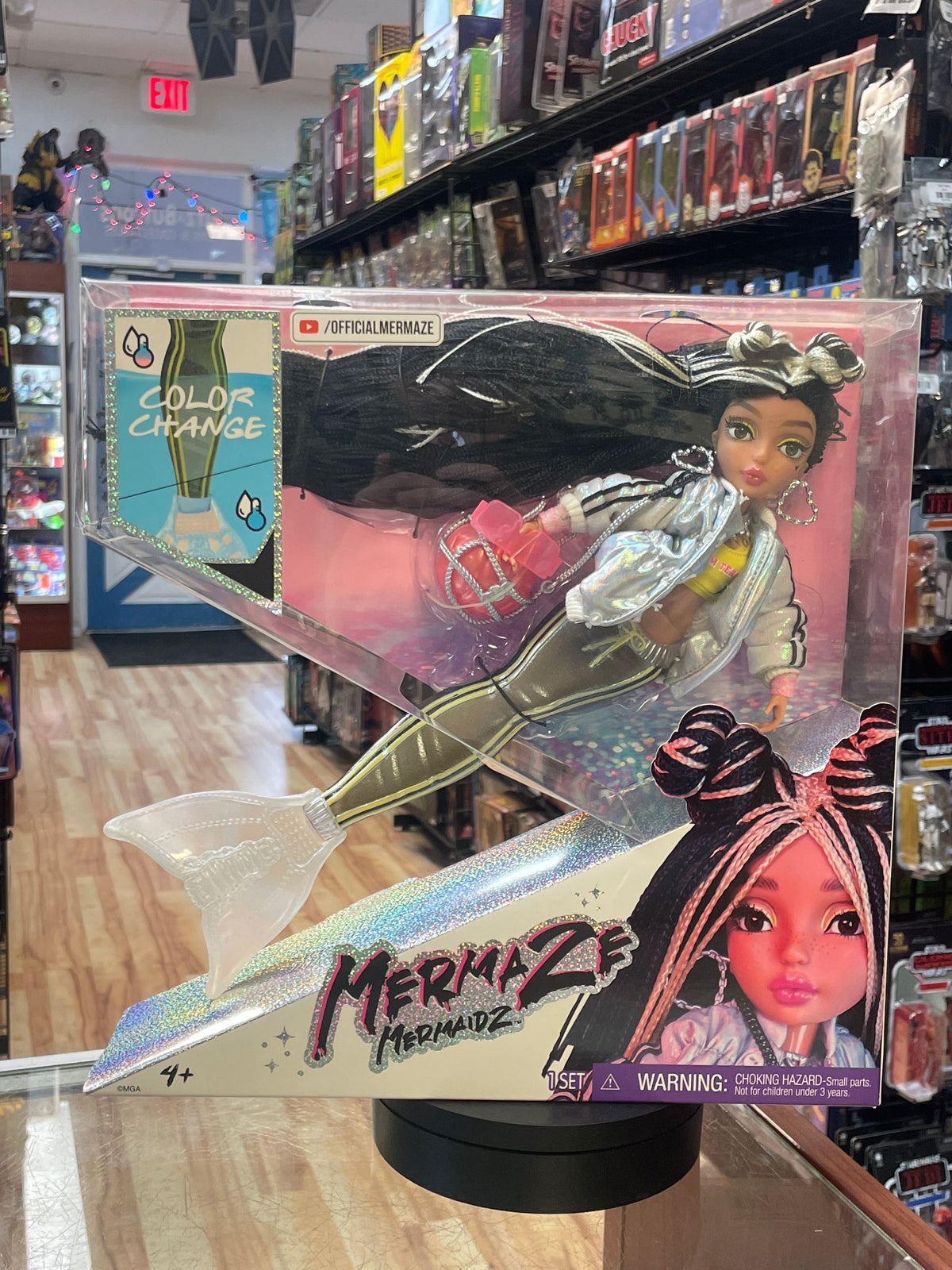 Color Change Jordie Mermaze (Mermaidz, MGA Entertainment) NEW product image 1, provided for visual reference and product