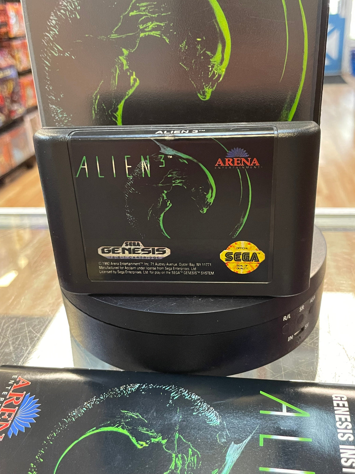 Alien 3 (Sega Genesis, Vintage Video Games) COMPLETE product image 3, provided for visual reference and product detail review