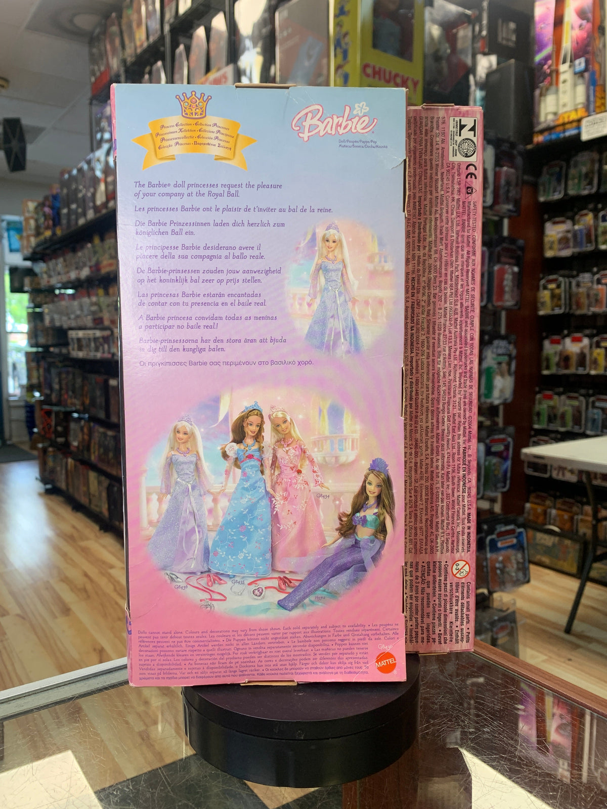 The Snow Princess Barbie G8436 (Mattel, Barbie) **SEALED** product image 4, provided for visual reference and product detail