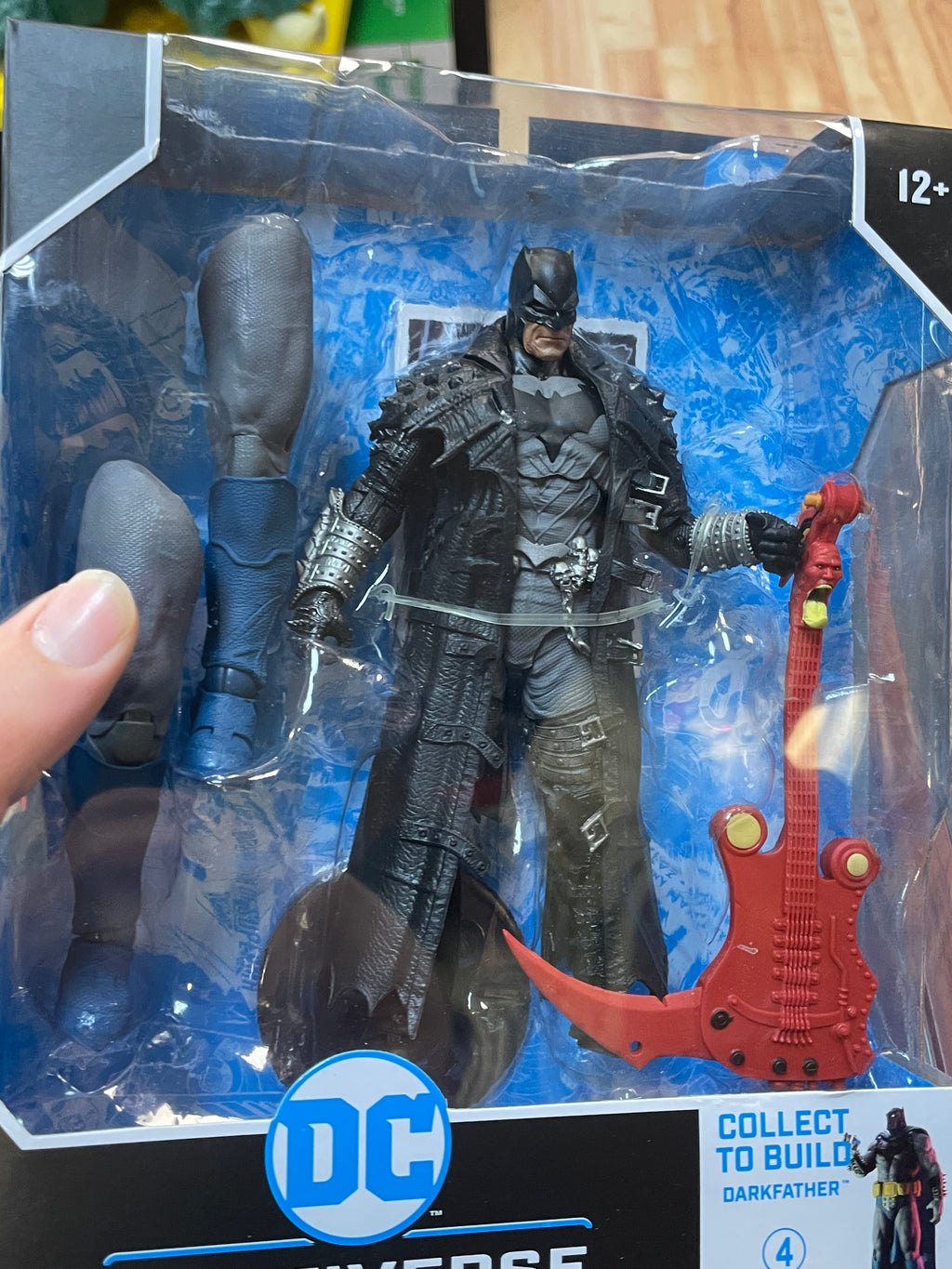 Death Metal Batman BAF Dark Father (McFarlane, DC Multiverse) SEALED product image 4, provided for visual reference and