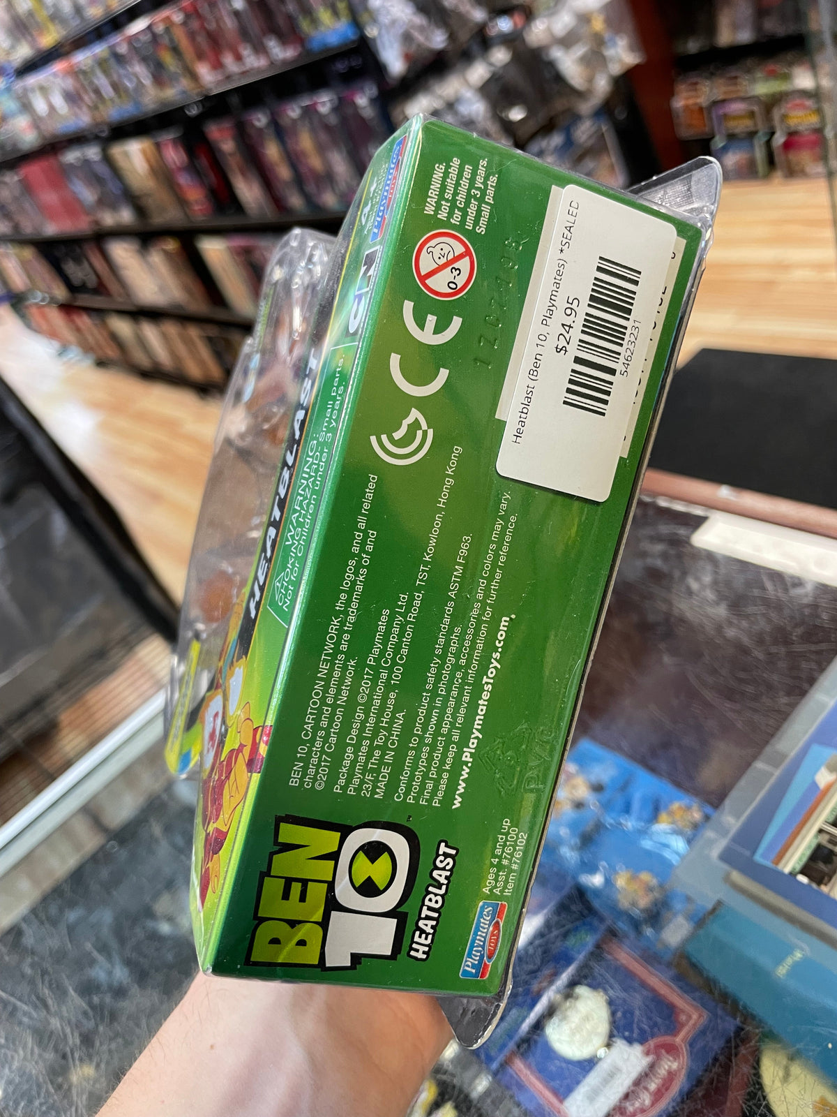 Heatblast (Ben 10, Playmates) NEW product image 9, provided for visual reference and product detail review