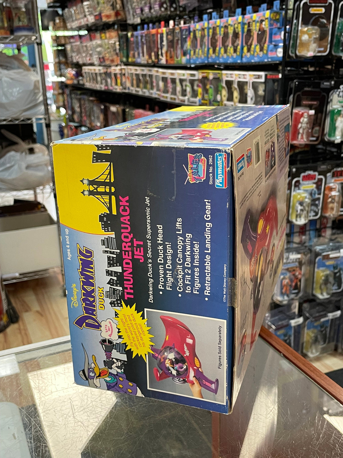 Thunderquack Jet (Disney Darkwing Duck, Playmates) **SEALED** product image 4, provided for visual reference and product