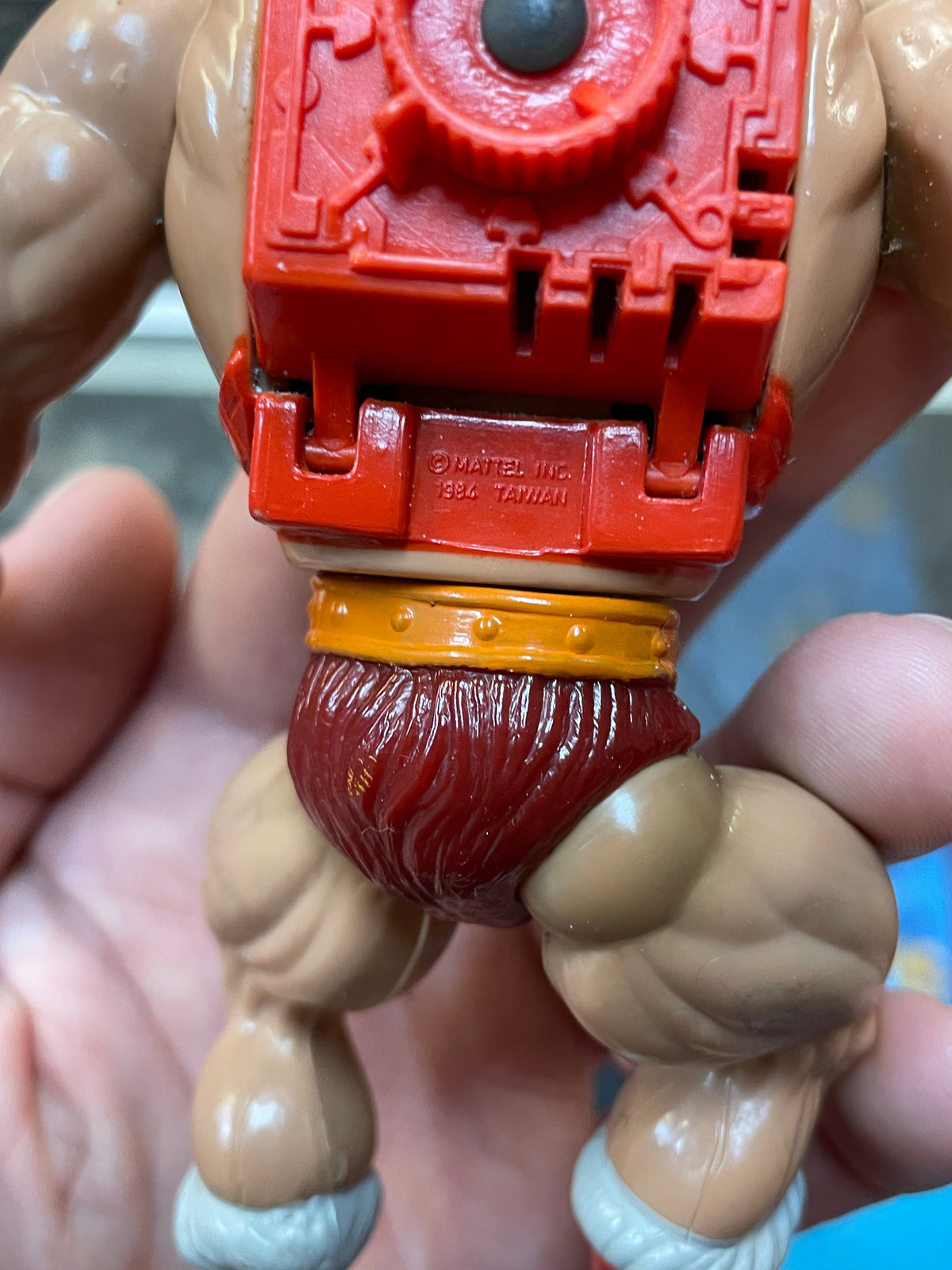 Thunder Punch He-Man 1273 (Vintage MOTU, Mattel) **COMPLETE** product image 7, provided for visual reference and product