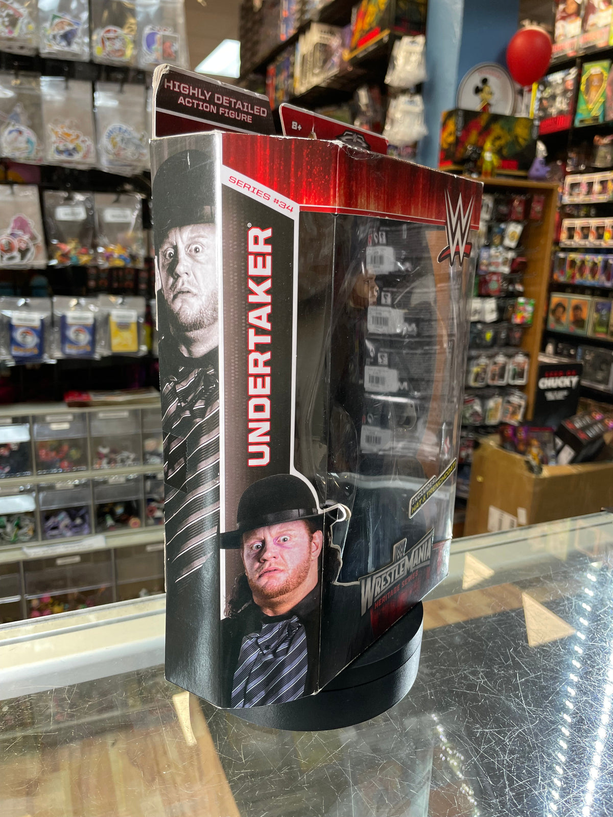 Undertaker Heritage Series (WWE Elites, Mattel) **SEALED** product image 2, provided for visual reference and product detail