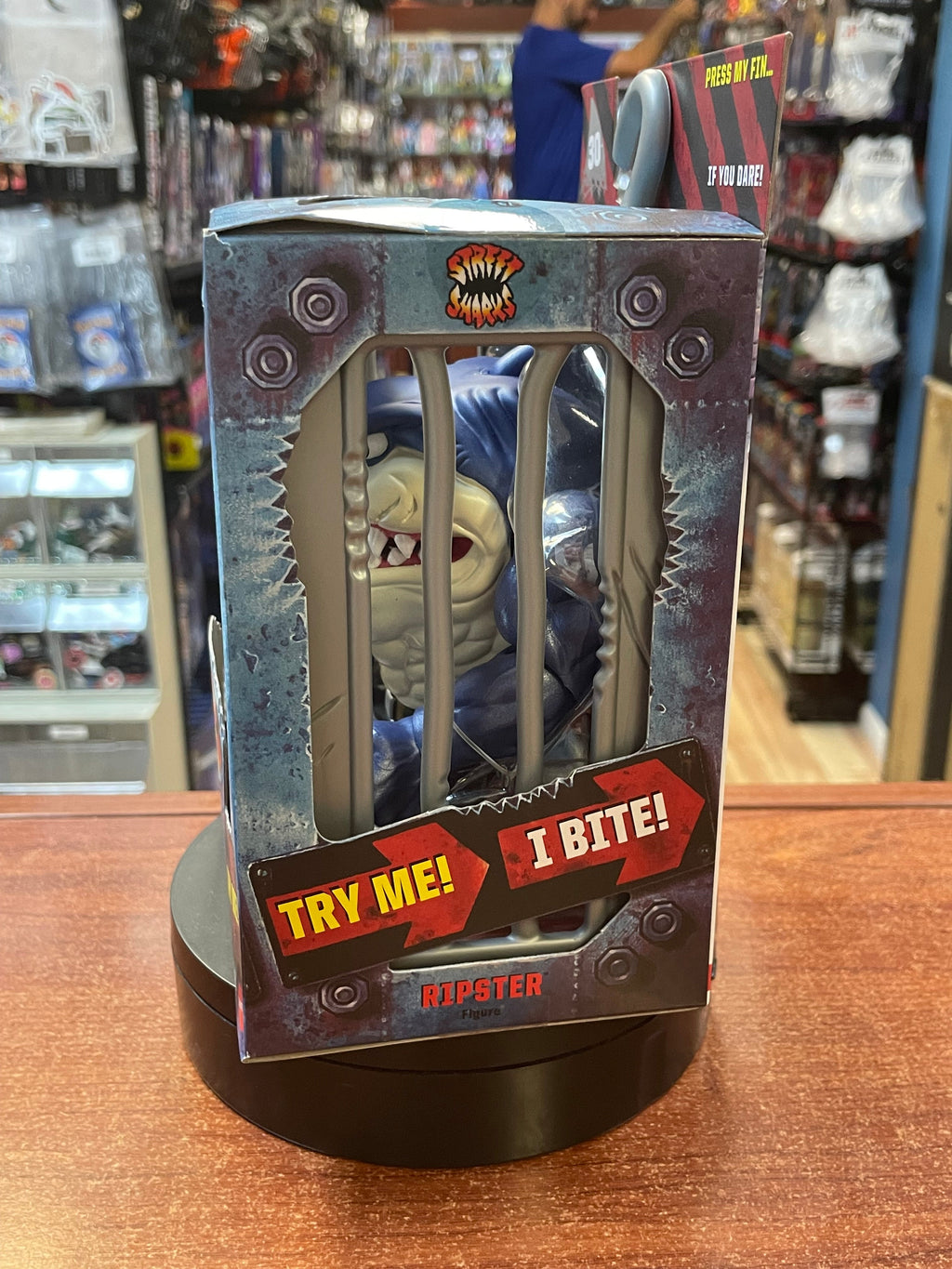 Ripster 30th Anniversary (Street Sharks, Mattel) SEALED product image 2, provided for visual reference and product detail