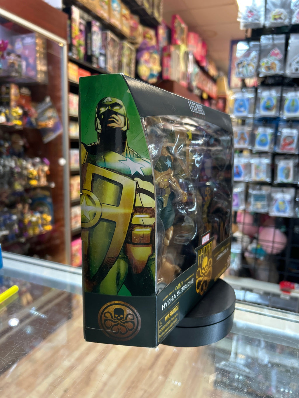 Hydra Supreme & Arnim Zola (Marvel Legends, Hasbro) *SEALED* product image 2, provided for visual reference and product