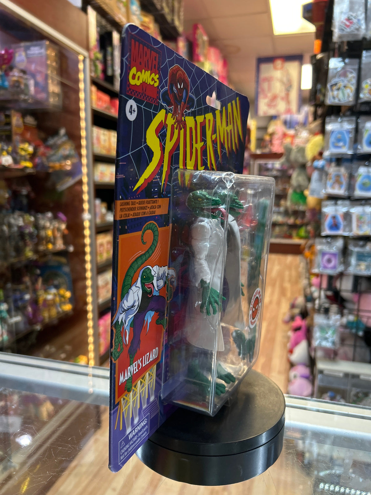 Lizard 60 Amazing Years Wal-Mart (Marvel Legends, Hasbro) SEALED product image 2, provided for visual reference and product