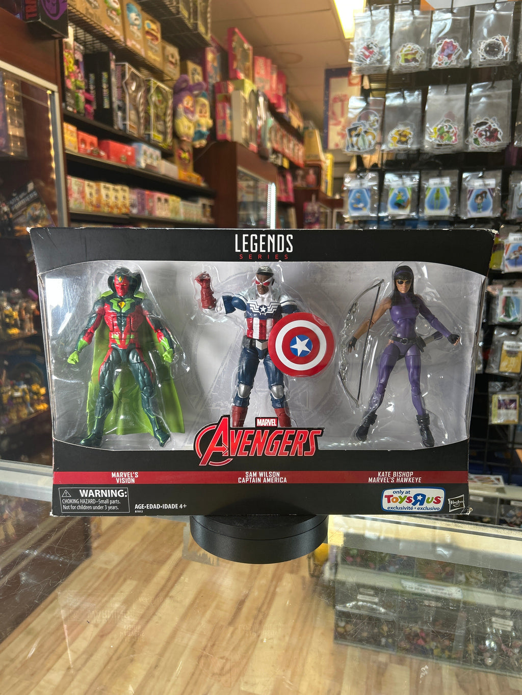 Avengers -Vision Bishop Captain America (Marvel Legends, Hasbro) *SEALED* product image 1, provided for visual reference and