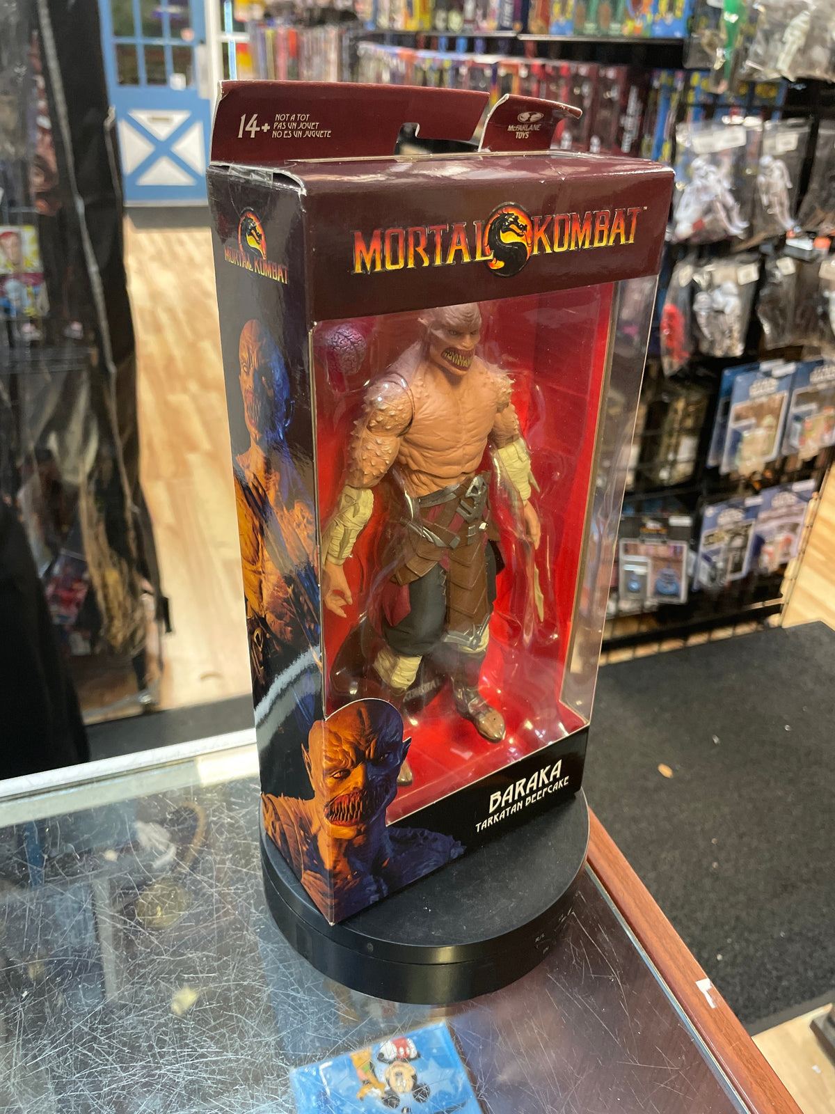 Baraka -Tarkatan Beefcake- (Mortal Kombat, McFarlane Toys) **SEALED** product image 3, provided for visual reference and