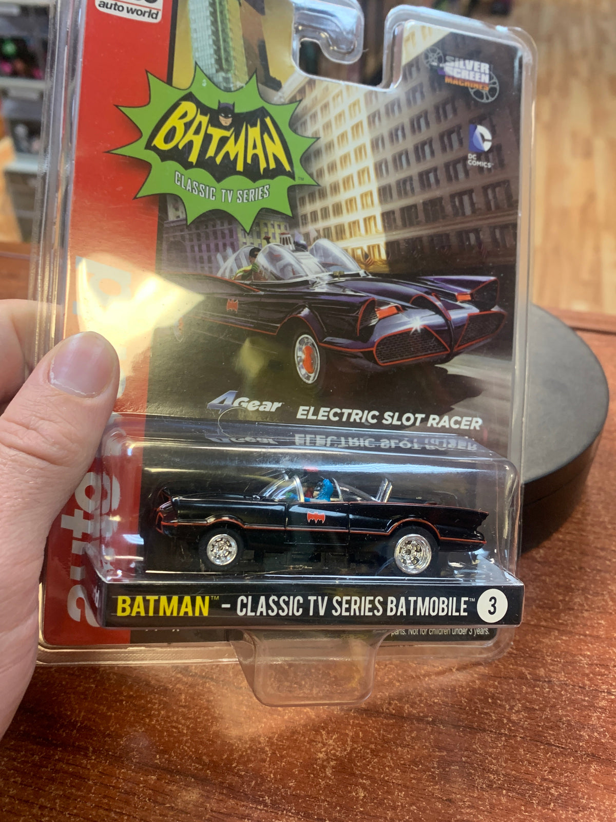 Classic TV Series Batman Slot Diecast (AW Autoworld, Round 2) SEALED product image 2, provided for visual reference and