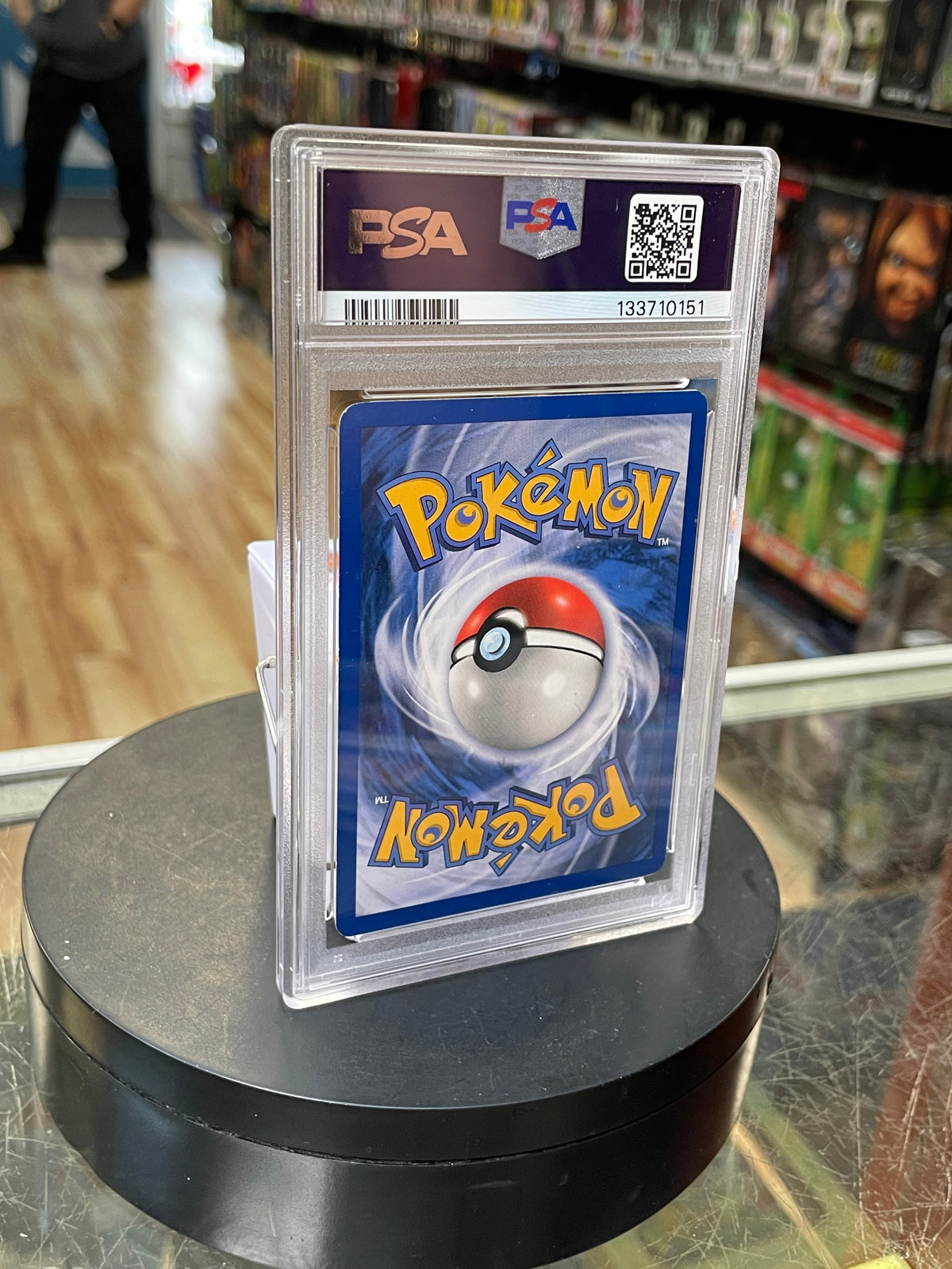 Dark Alakazam Holo Rockey 1/82 (Pokemon, Wizard) **PSA 6** product image 6, provided for visual reference and product detail