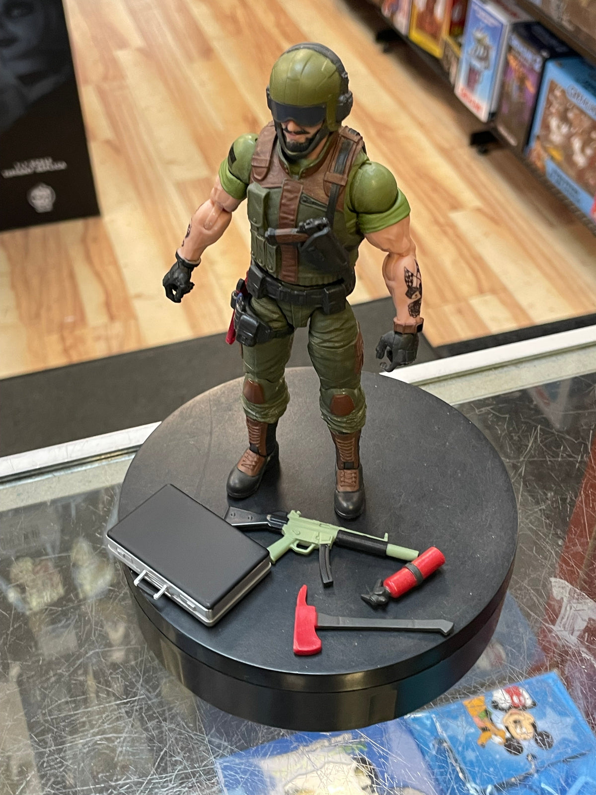 Clutch #112 (GI Joe Classified Series, Hasbro) INCOMPLETE product image 4, provided for visual reference and product detail