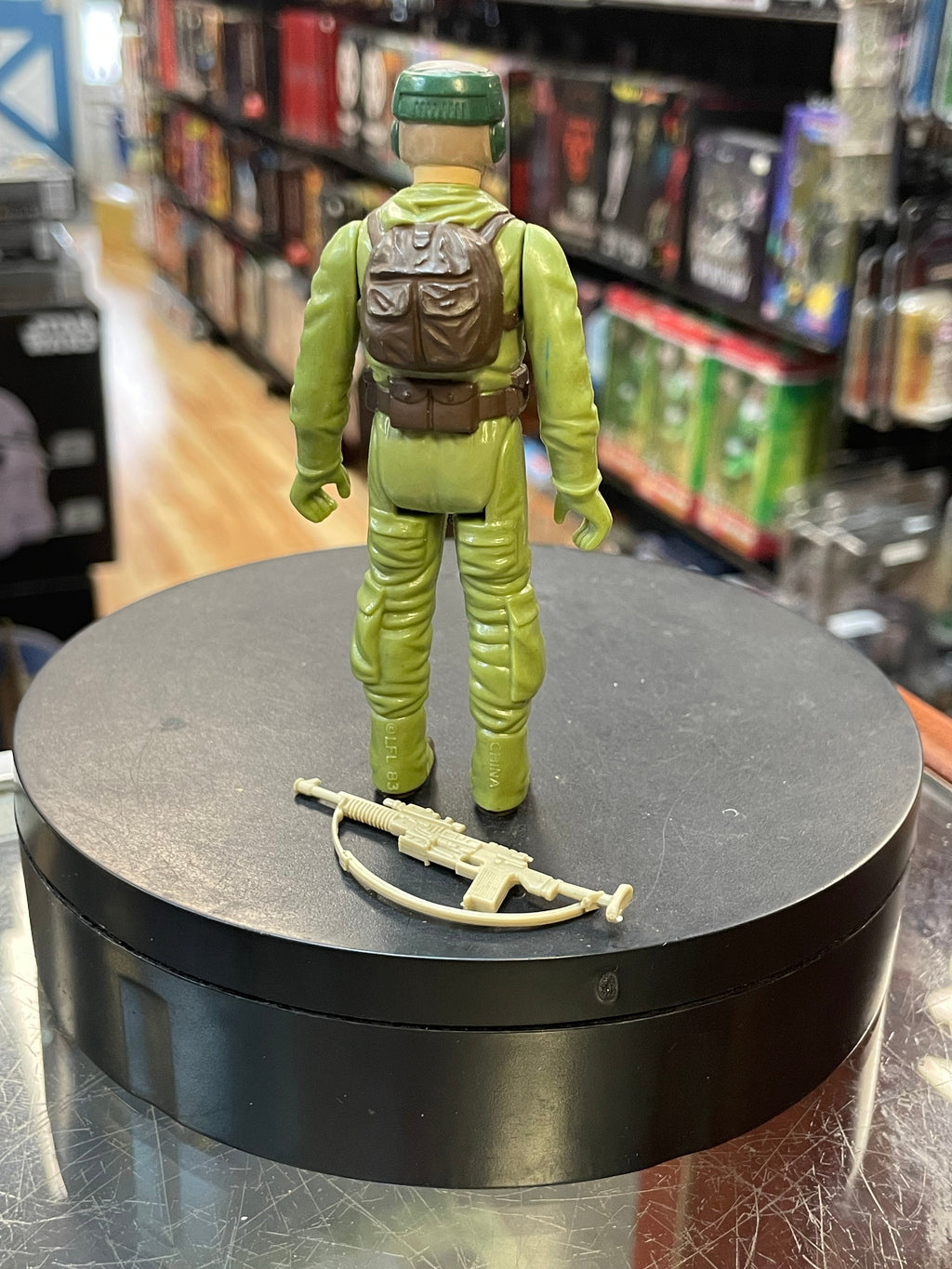 Rebel Commando 7035 (Star Wars Vintage, Kenner) COMPLETE product image 4, provided for visual reference and product detail