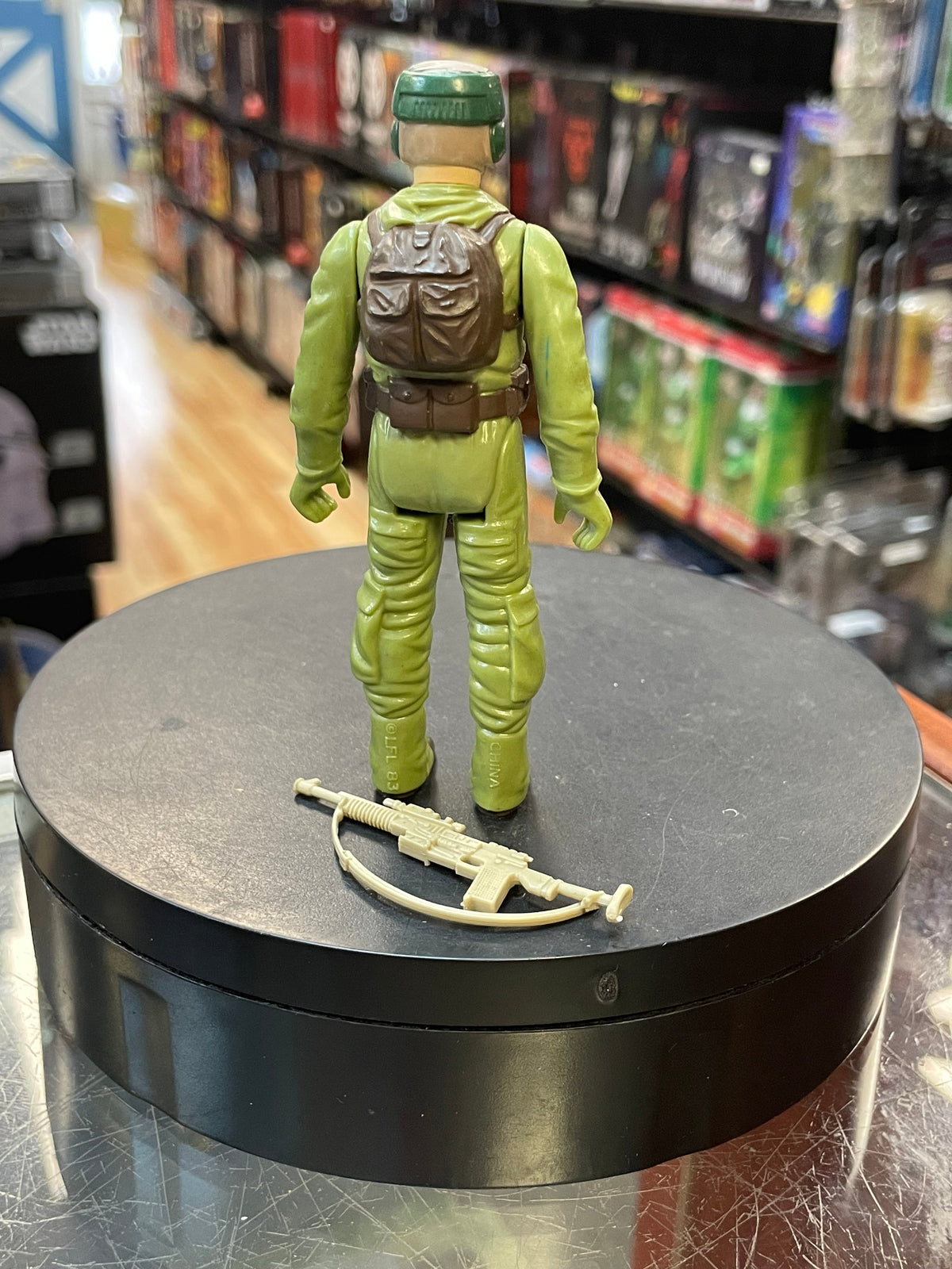 Rebel Commando 7035 (Star Wars Vintage, Kenner) COMPLETE product image 4, provided for visual reference and product detail