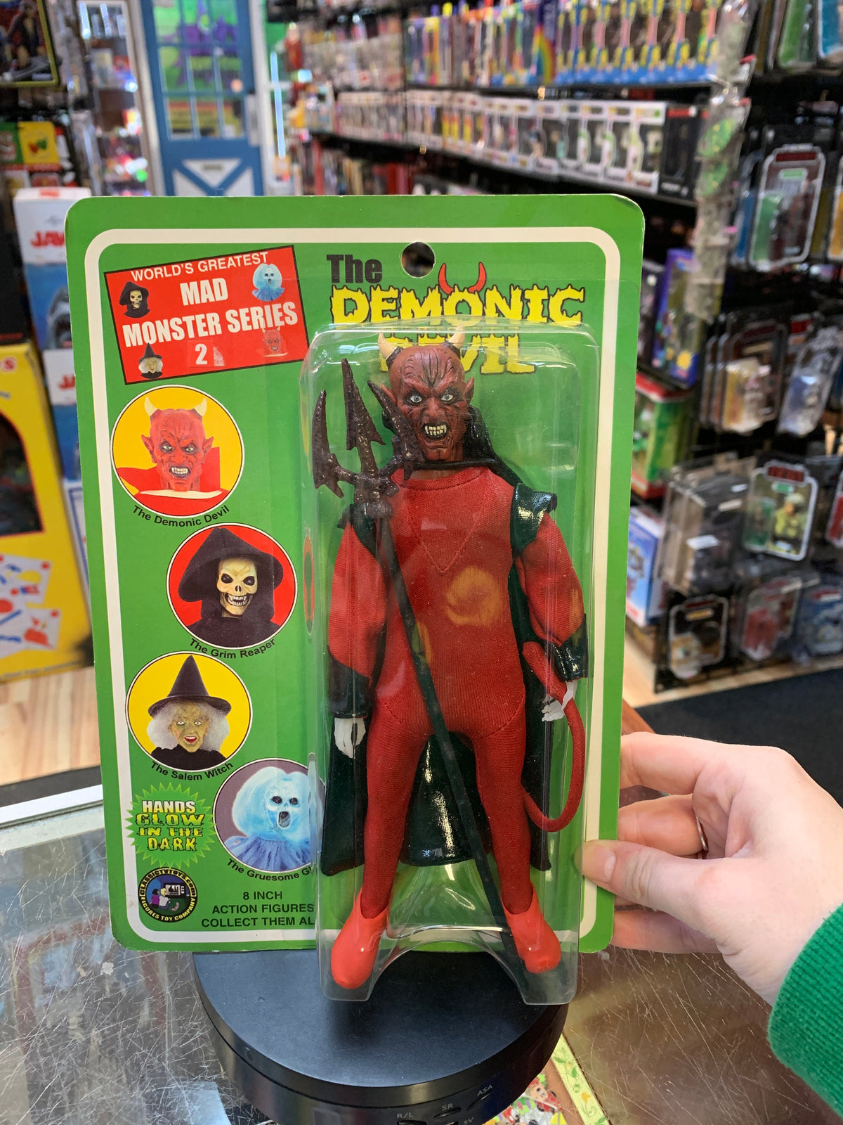 Demonic Devil (Figure Toys Company, Mad Monster Series 2) SEALED product image 1, provided for visual reference and product