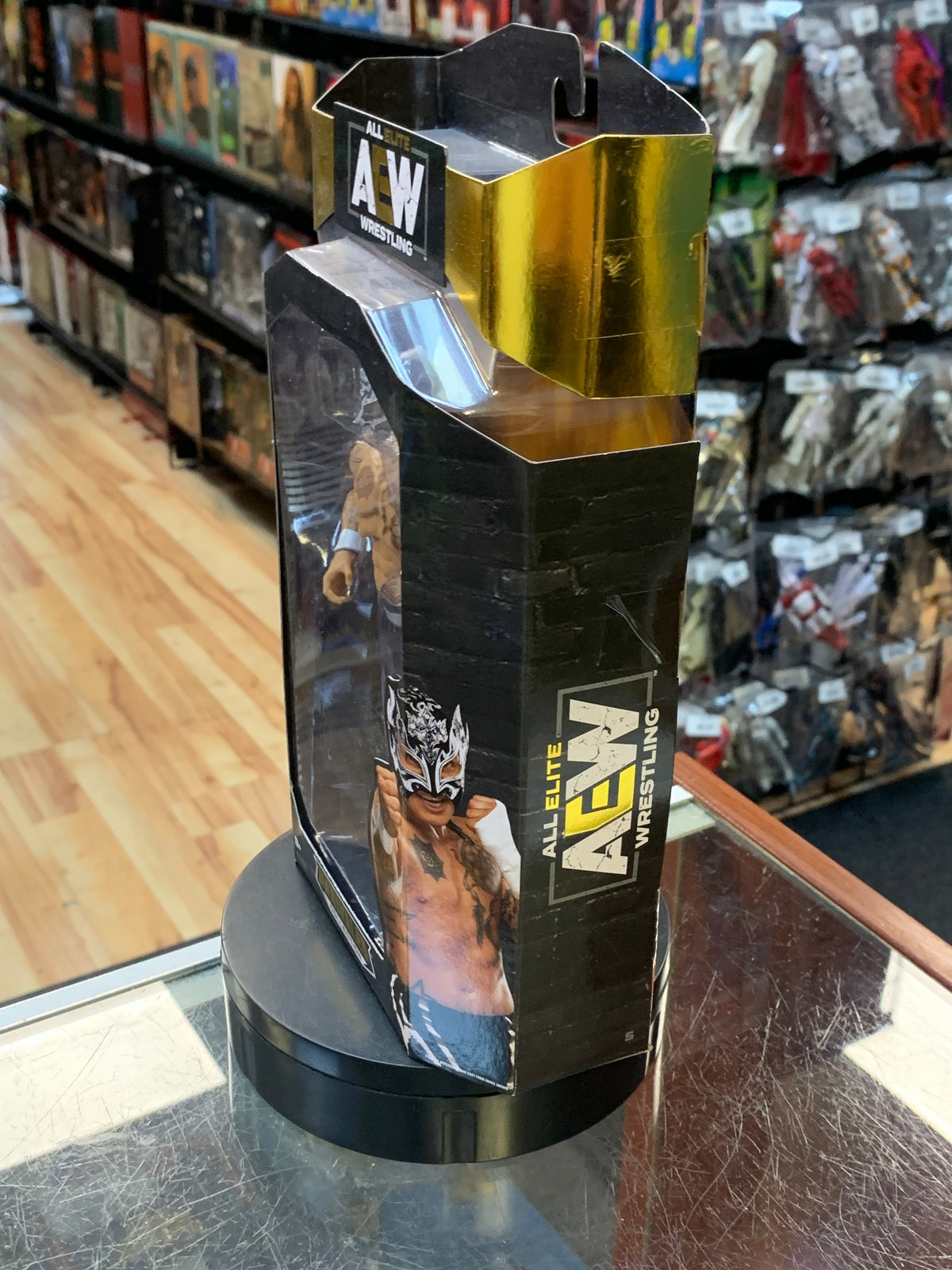 Rey Fenix #13 (AEW Unmatched Collection, Jazwares) **SEALED** product image 2, provided for visual reference and product