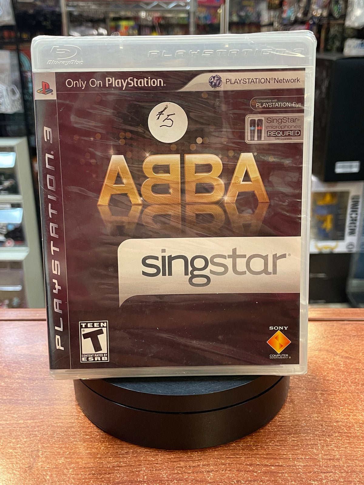 Singstar Abba (Sony PlayStation 3 PS3, Video Game) SEALED product image 1, provided for visual reference and product detail
