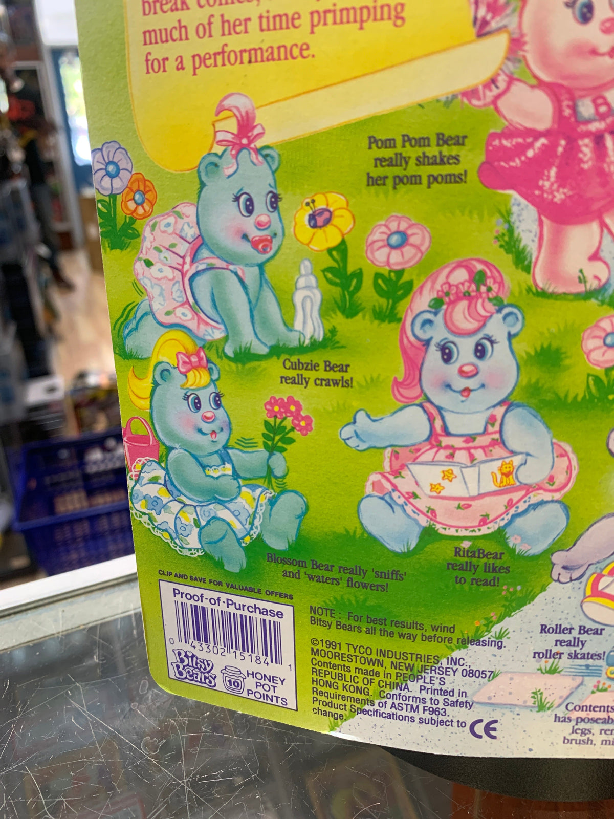 Beary Beautiful (Vintage, Tyco Bitsy Bears) **SEALED** product image 7, provided for visual reference and product detail