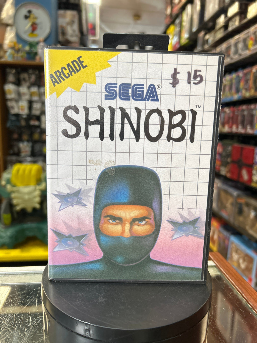 Shinobi 0842 (SEGA Master System SMS, Video Games) **COMPLETE** product image 5, provided for visual reference and product