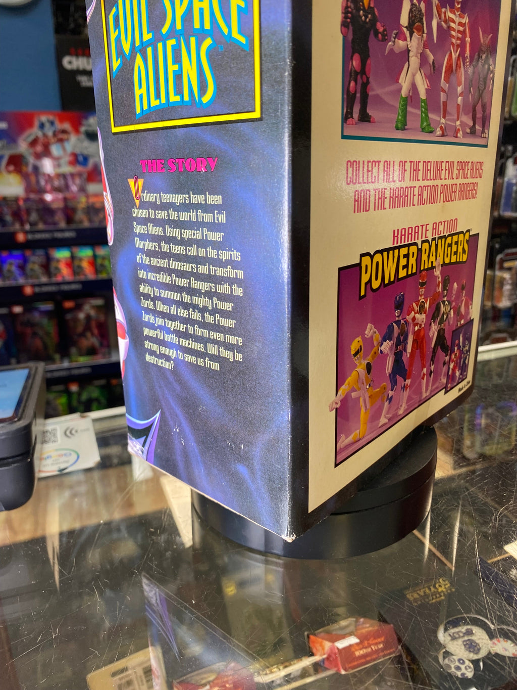 Pirantis Head 8" Evil Space Aliens (Vintage MMPR Power Rangers, Bandai) SEALED product image 14, provided for visual