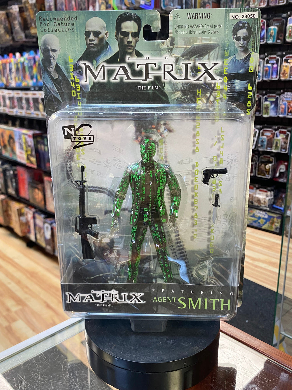 The Film Agent Smith CHASE (Vintage Matrix, N2 Toys) SEALED