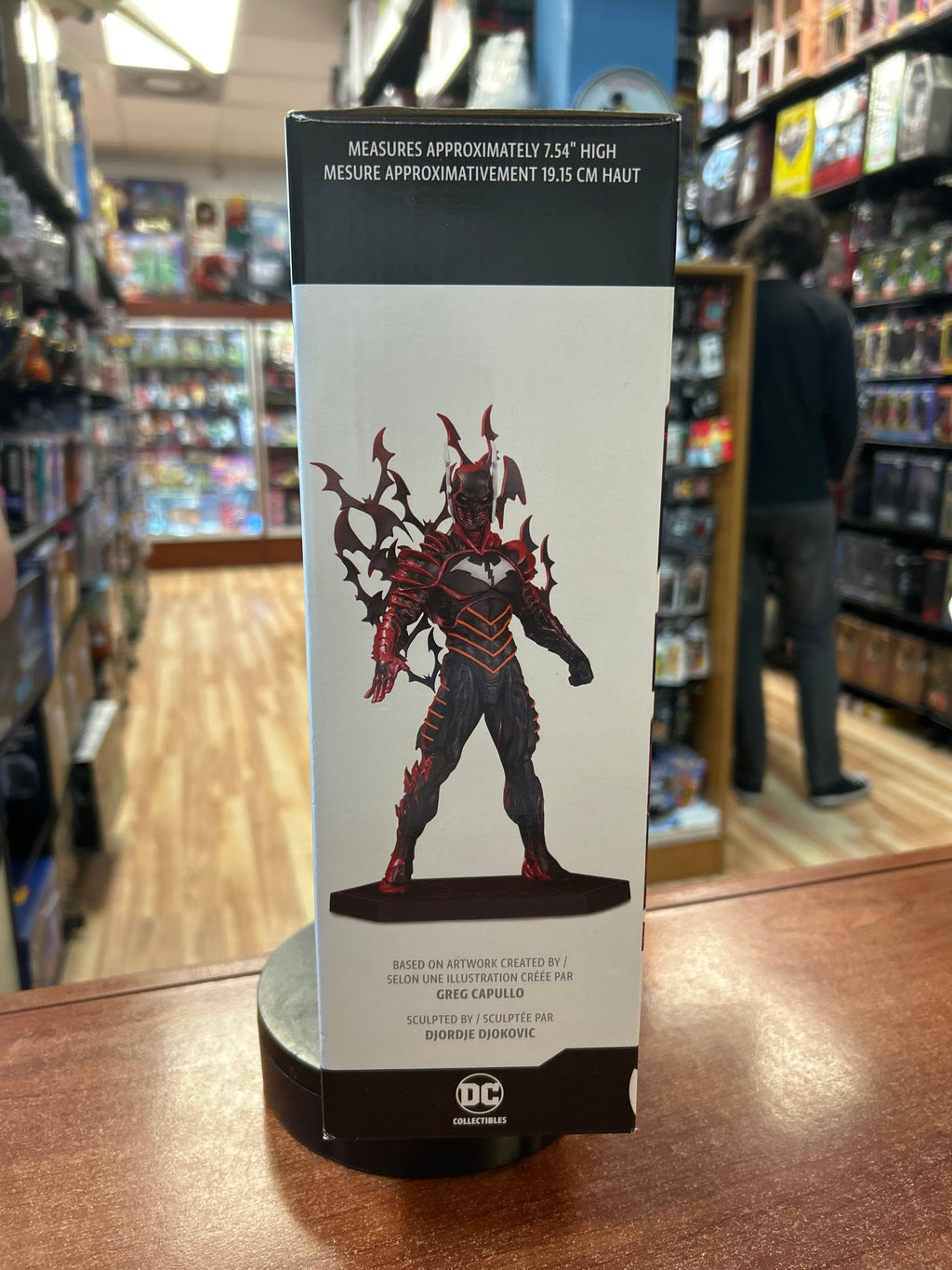 Red Death Batman Statue (Dc Collectibles, Batman The red Death) product image 6, provided for visual reference and product