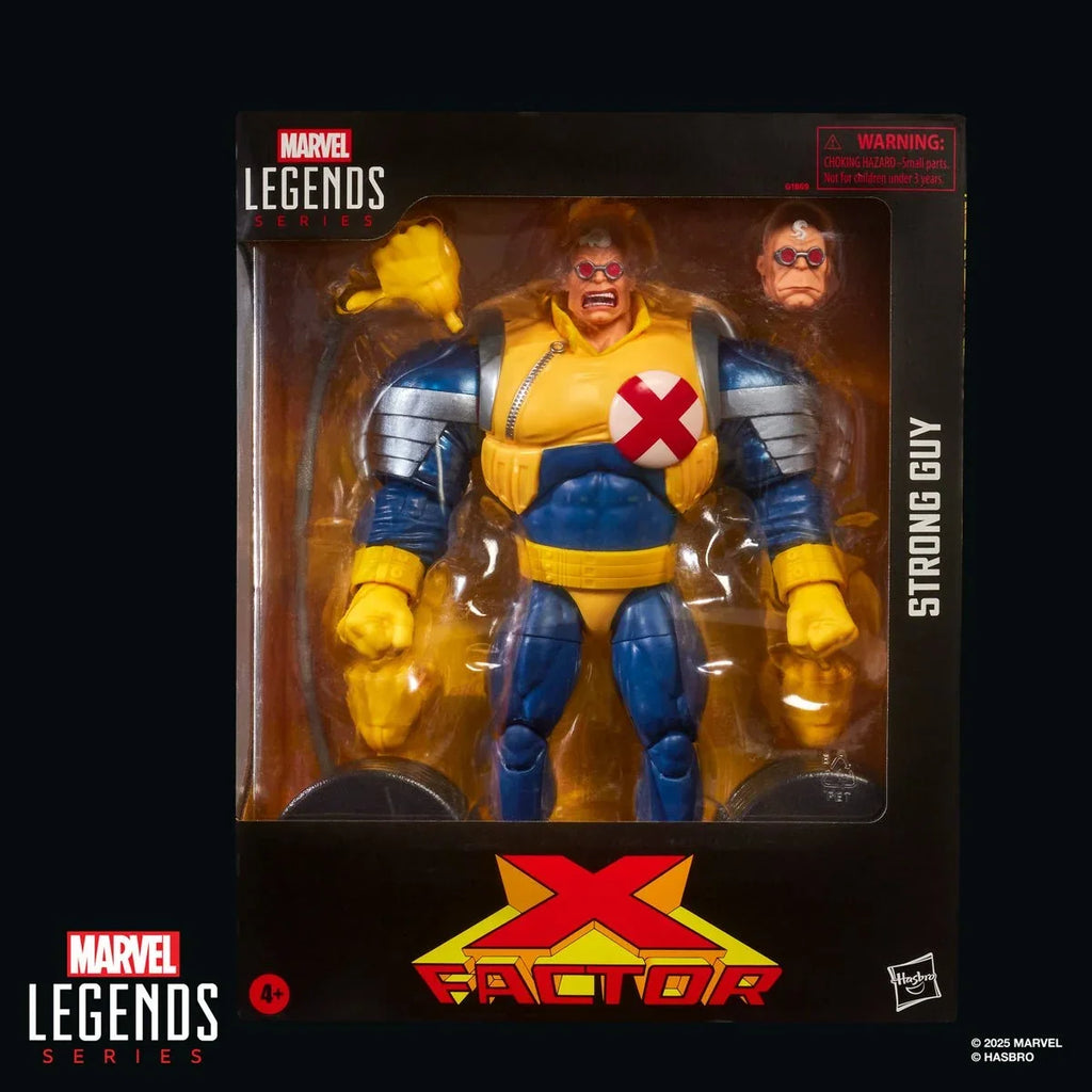 Strong Guy Deluxe (Marvel Legends, X-Factor, Hasbro) SEALED product image 1, provided for visual reference and product