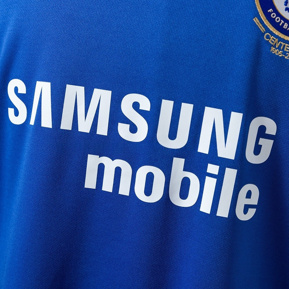 Chelsea Jersey 2005-06 Home Retro Football Kit product image 6