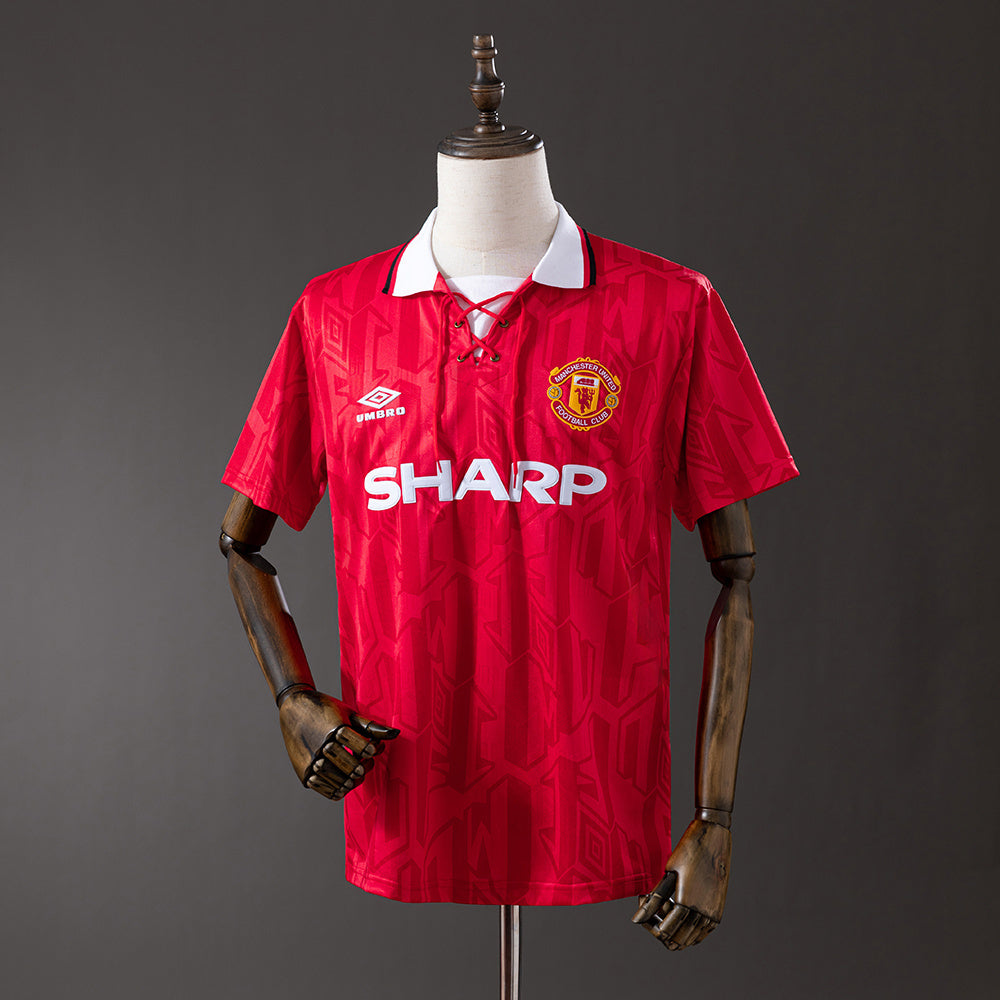 Manchester United Jersey 1992-94 Home Retro Football Kit product image 1