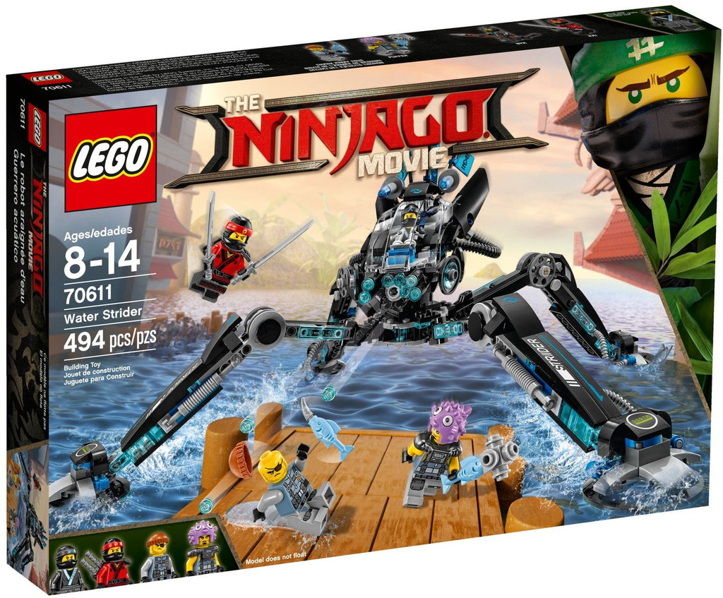 70611 LEGO Ninjago: Water Strider (Retired) (Previously Owned) product image 3, provided for visual reference and product