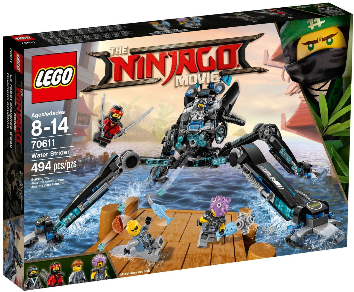 70611 LEGO Ninjago: Water Strider (Retired) (Previously Owned) product image 3, provided for visual reference and product