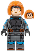 SW1287 Bo-Katan Kryze - Printed Arms, Helmet product image 1, provided for visual reference and product detail review