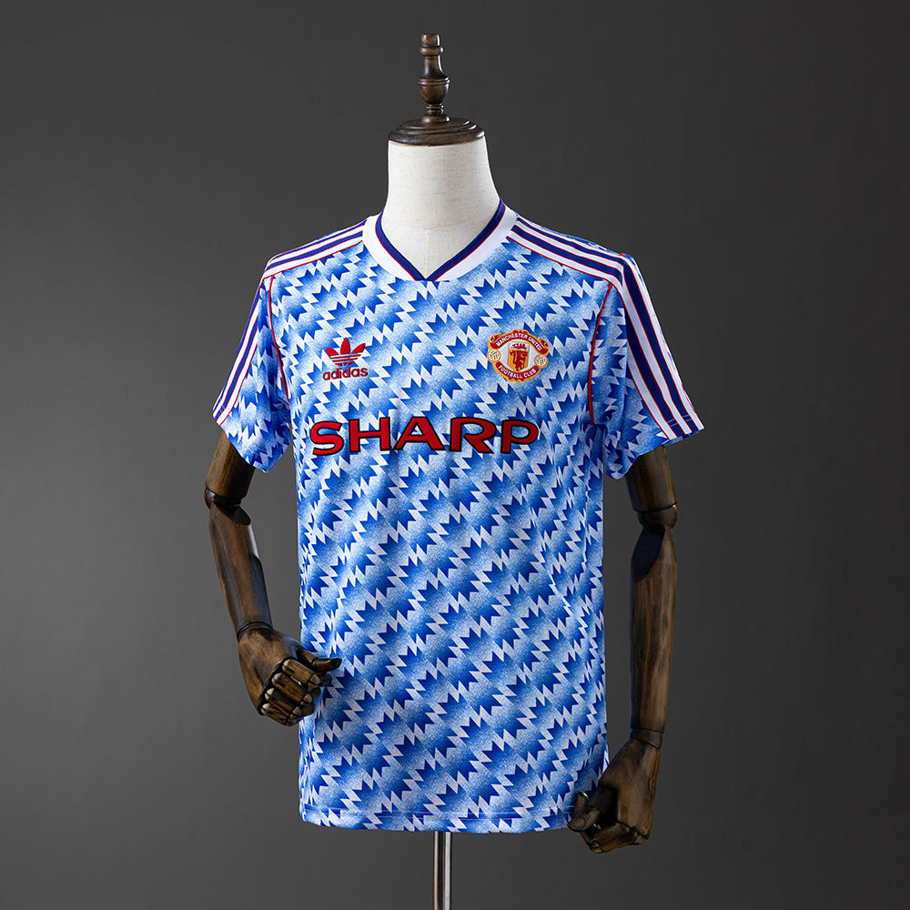 Manchester United Jersey 1990-92 Away Retro Football Kit product image 1